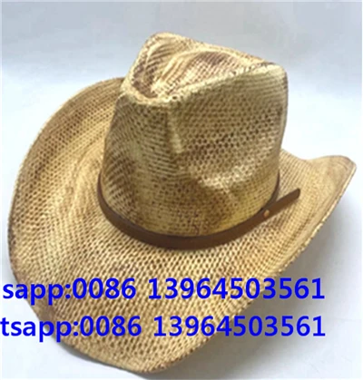 Cowboy Hat Women Vintažinio vakarietiško pinto diržo dekoras