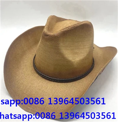 Šiaudinė Fedora kepurė vyrams