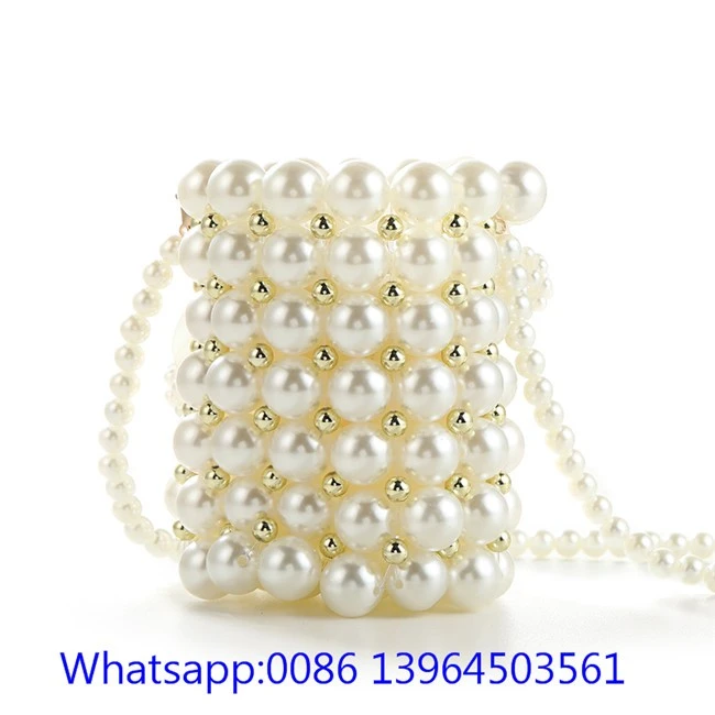 Vintage Pearl Bead Krepšys